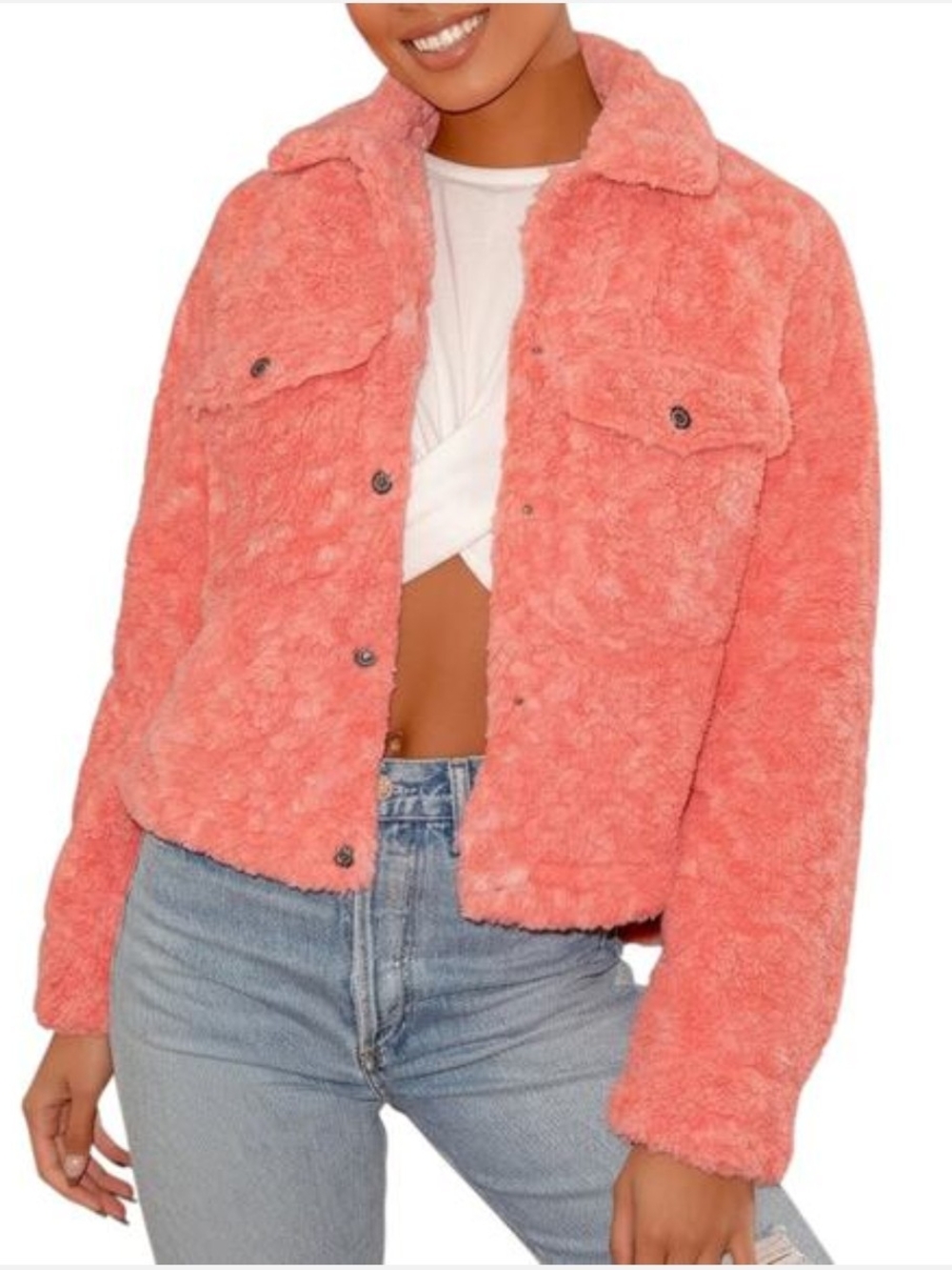 NWT We The Free Teddy Swing Jacket